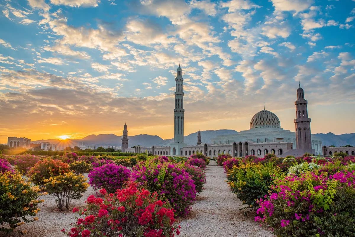 Oman desert landscape