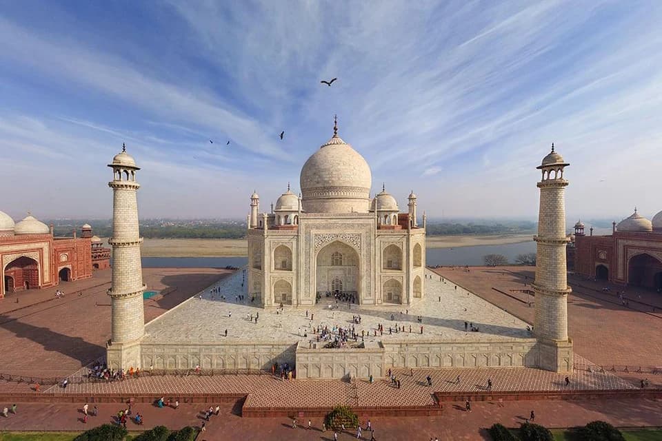 The Taj Mahal in India
