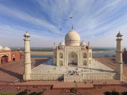 The Taj Mahal in India