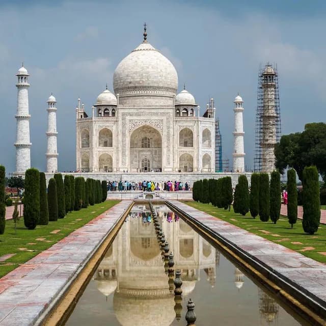 The Taj Mahal in India