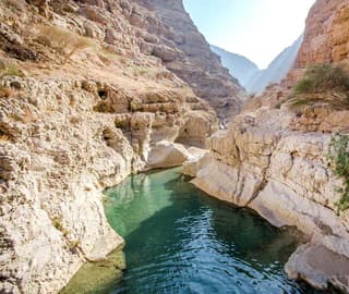 Oman desert landscape